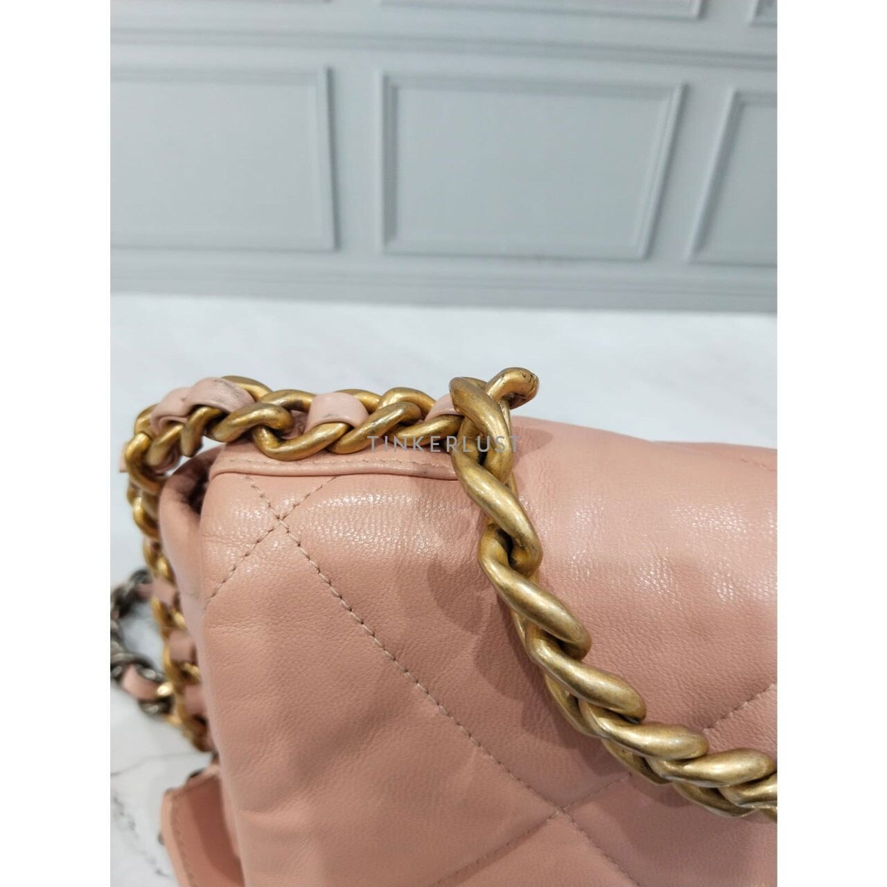 Chanel C19 Small Blush Pink #29 Shoulder Bag