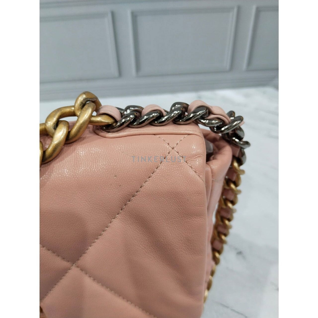 Chanel C19 Small Blush Pink #29 Shoulder Bag