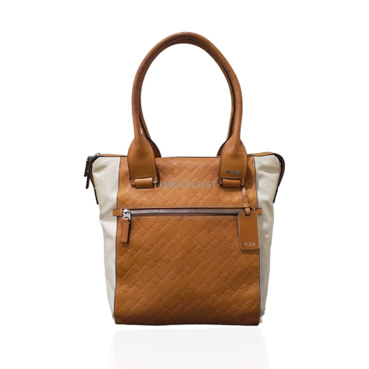 Tumi Ticon Magazine Brown Tote Bag