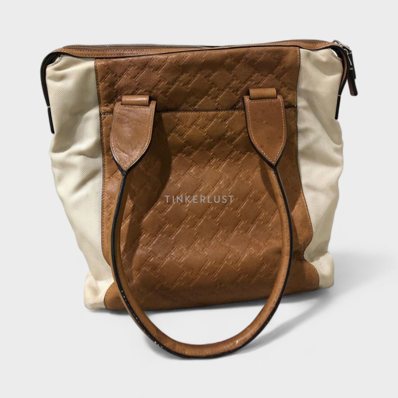 Tumi Ticon Magazine Brown Tote Bag