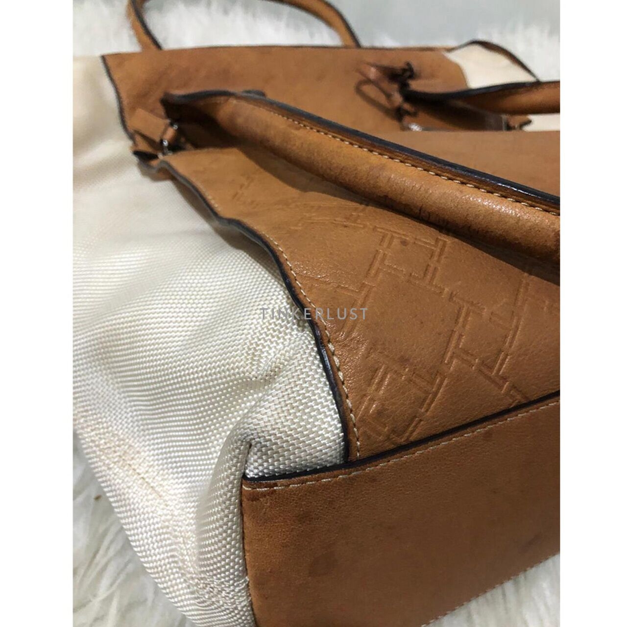 Tumi Ticon Magazine Brown Tote Bag