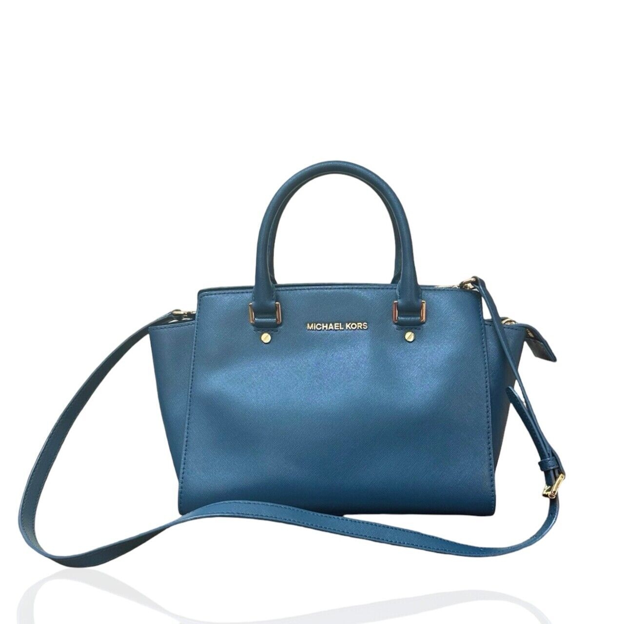 Michael Kors Blue Shoulder Bag