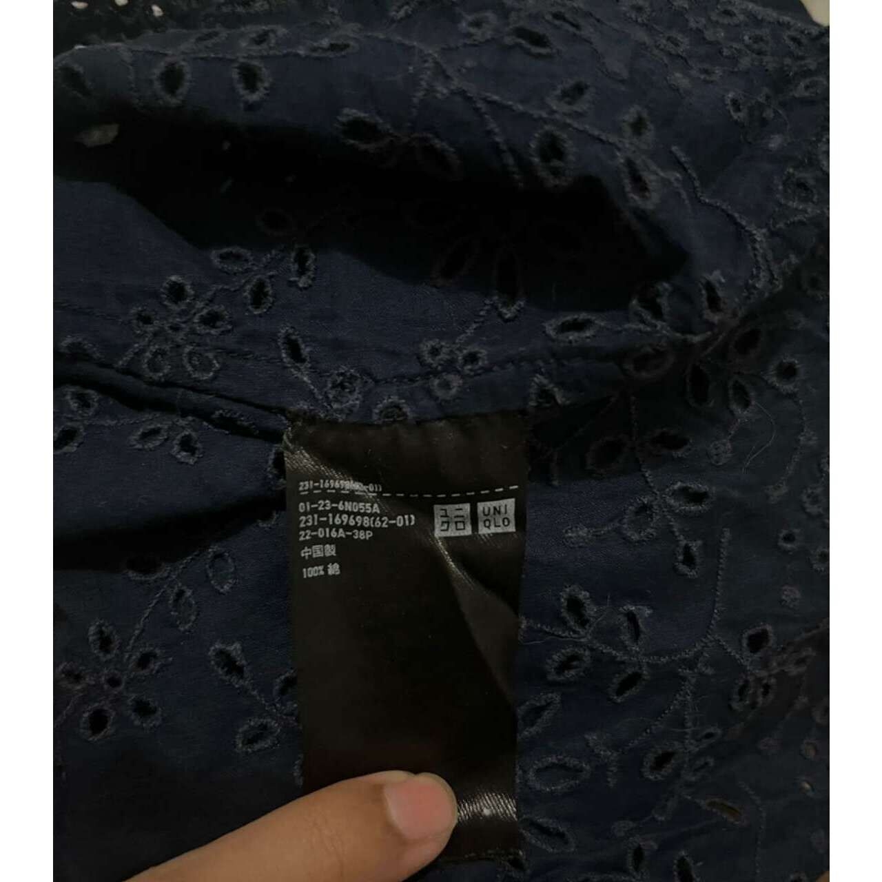 UNIQLO Navy Blouse