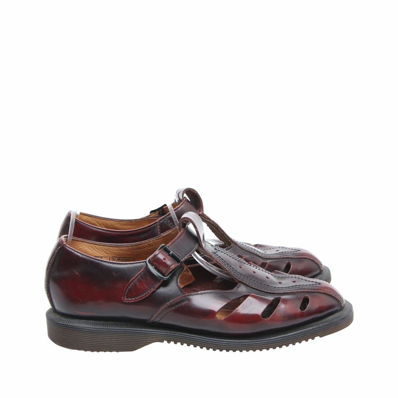 DRMARTENS Maroon Flats