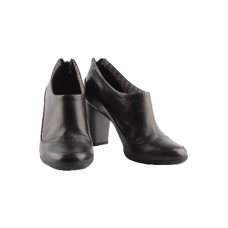 Camper Gembay Negro Black Leather Boots