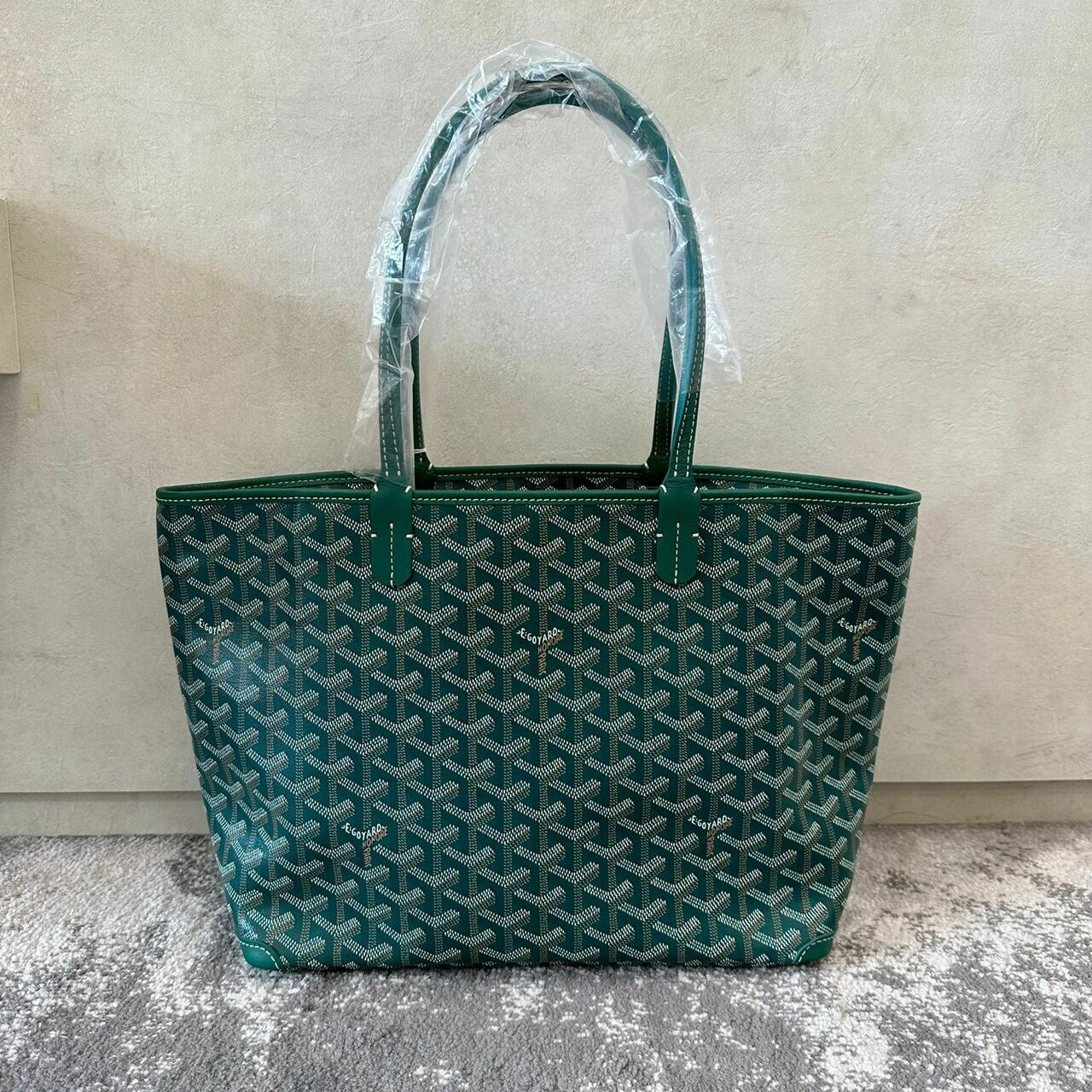 Goyard Artois PM Green Tote Bag