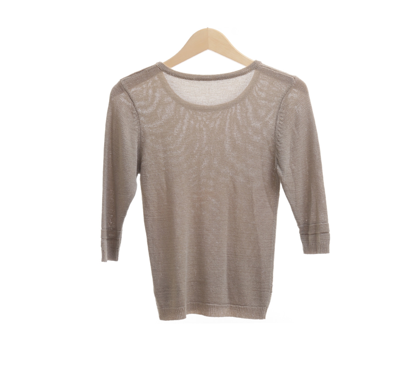 Private Collection Beige Knit Blouse