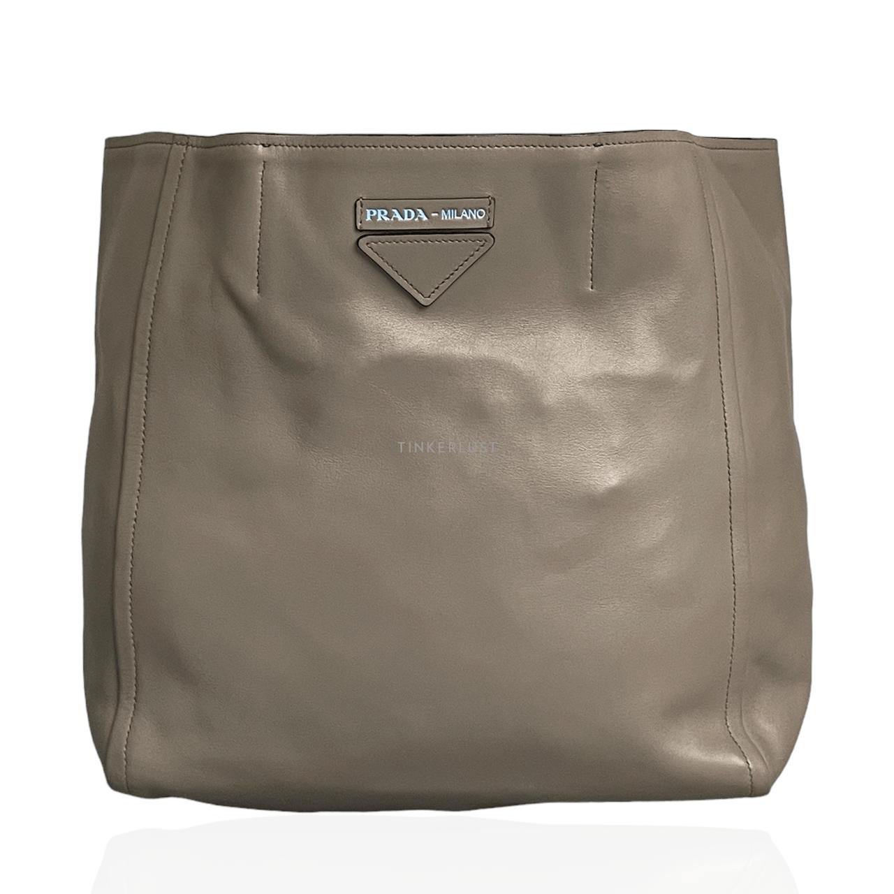 Prada Concept Shopper  Argilla Grace Lux Light Tote Bag