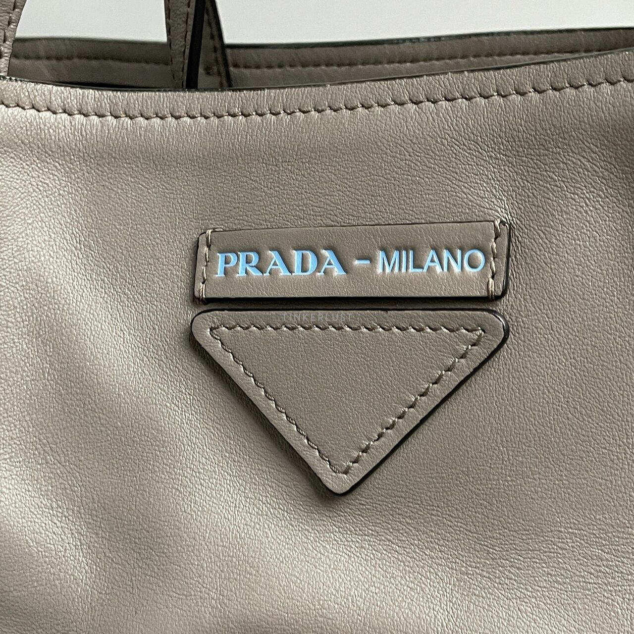 Prada Concept Shopper  Argilla Grace Lux Light Tote Bag