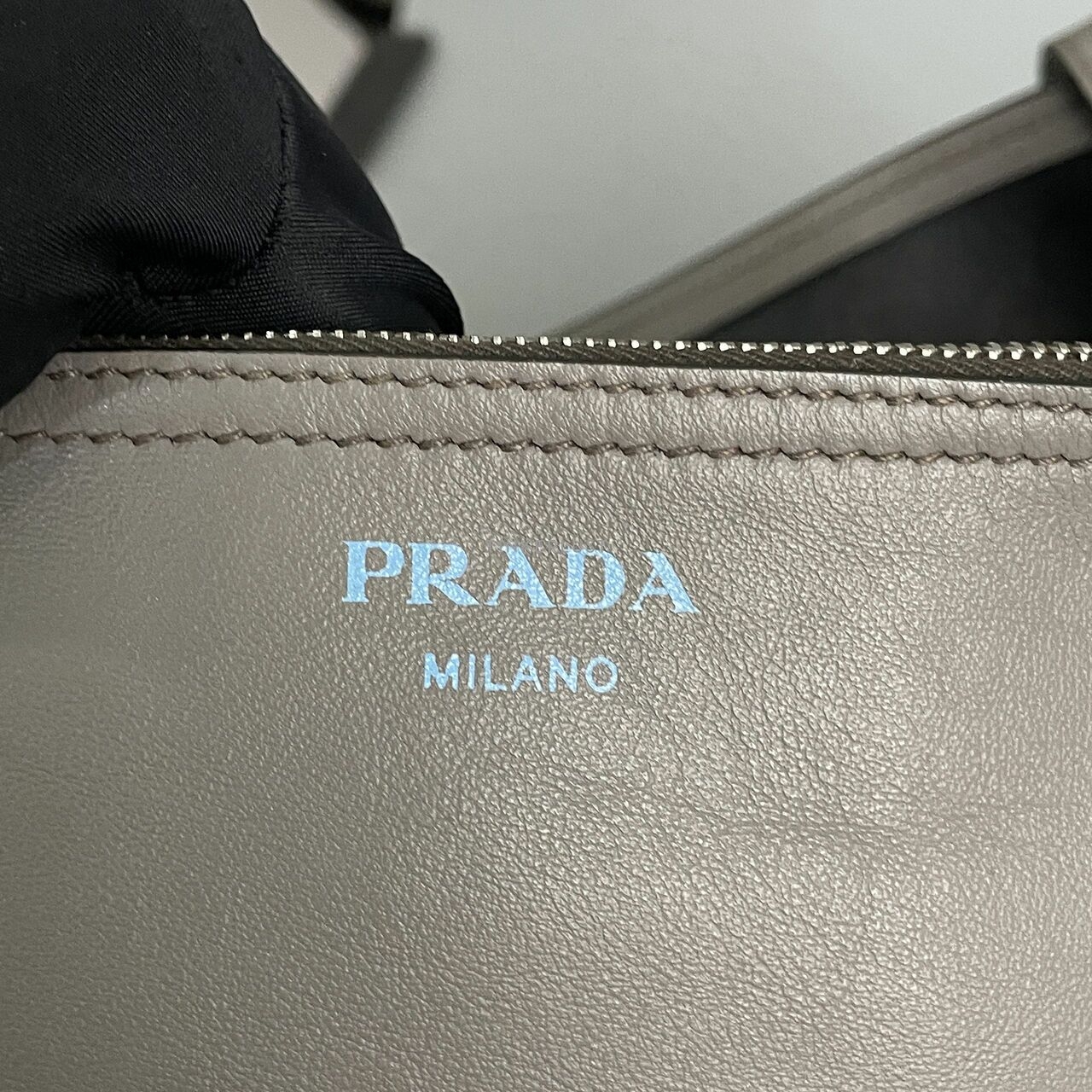 Prada Concept Shopper  Argilla Grace Lux Light Tote Bag