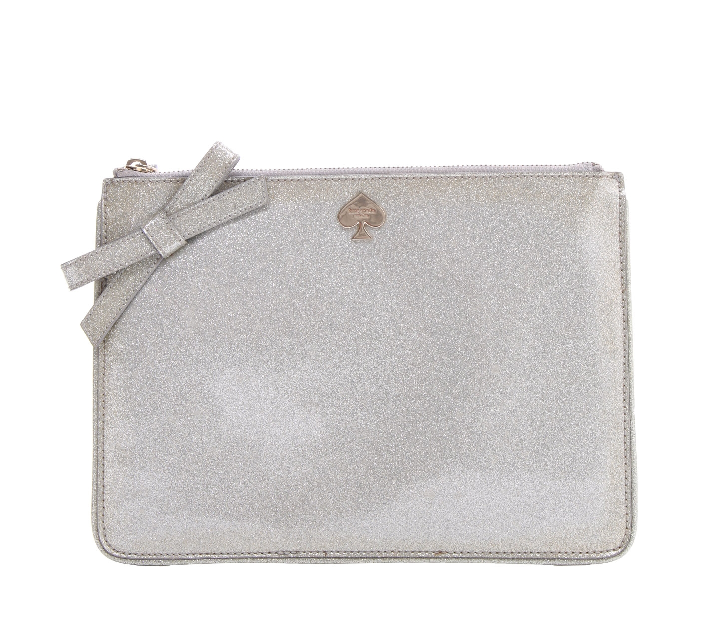 Kate Spade New York Grey Bug Georgie SilverClutch