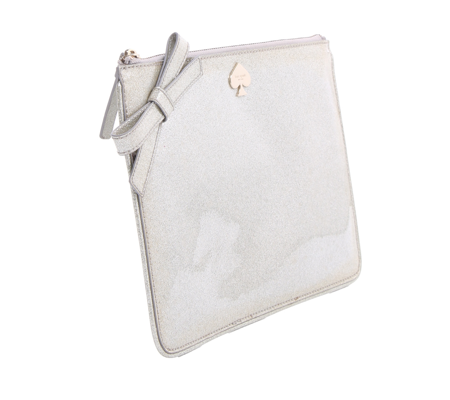 Kate Spade New York Grey Bug Georgie SilverClutch