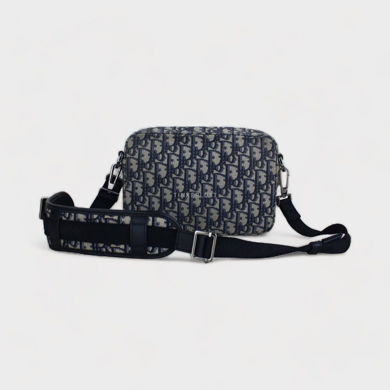 Christian Dior Oblique Jacquard Safari Sling Bag