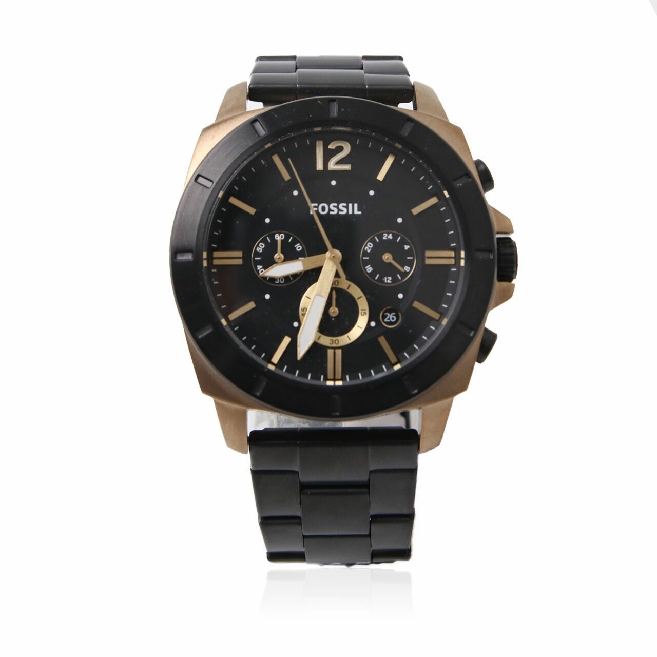 Fossil Sport BQ2196 Black/Gold Chronograph Watch