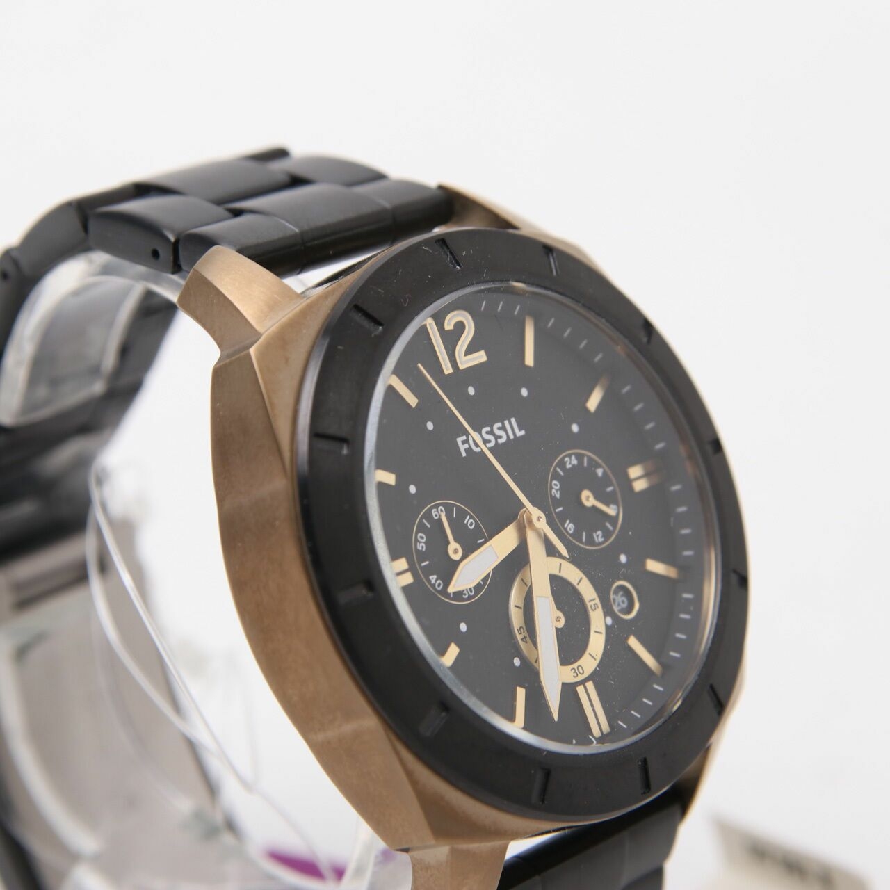 Fossil Sport BQ2196 Black/Gold Chronograph Watch