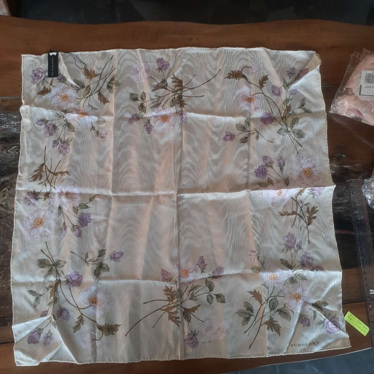 Burberry London Floral Scarf