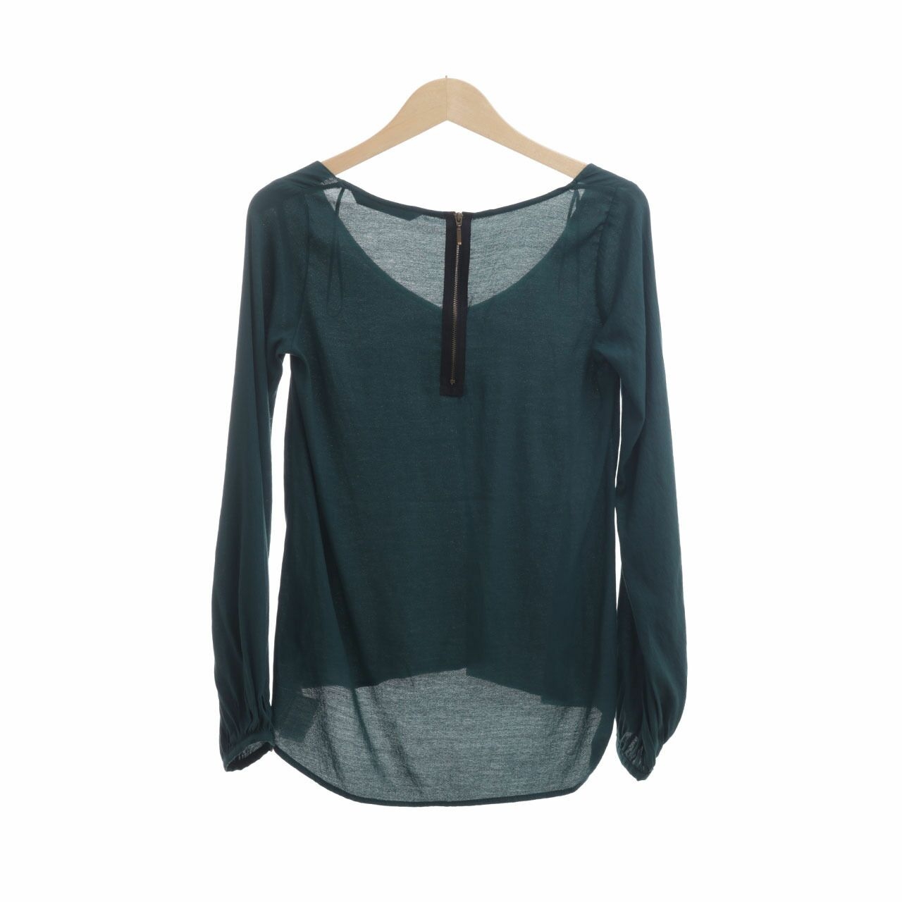 Zara Dark Green Blouse