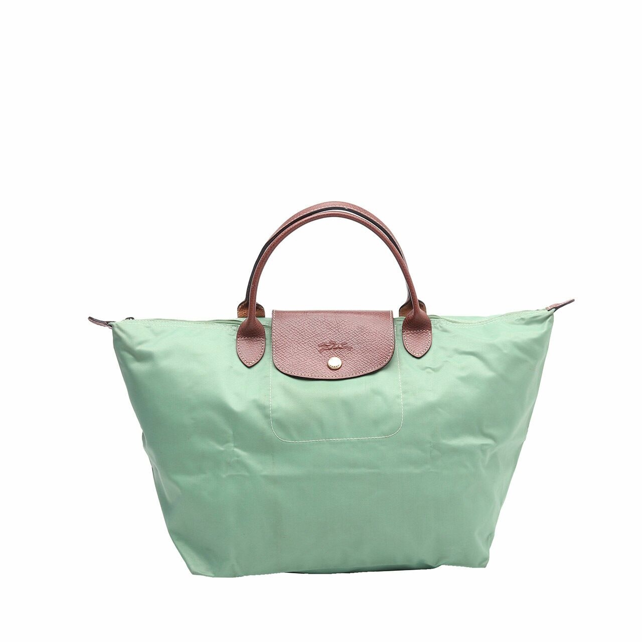 Longchamp Green Tote Bag