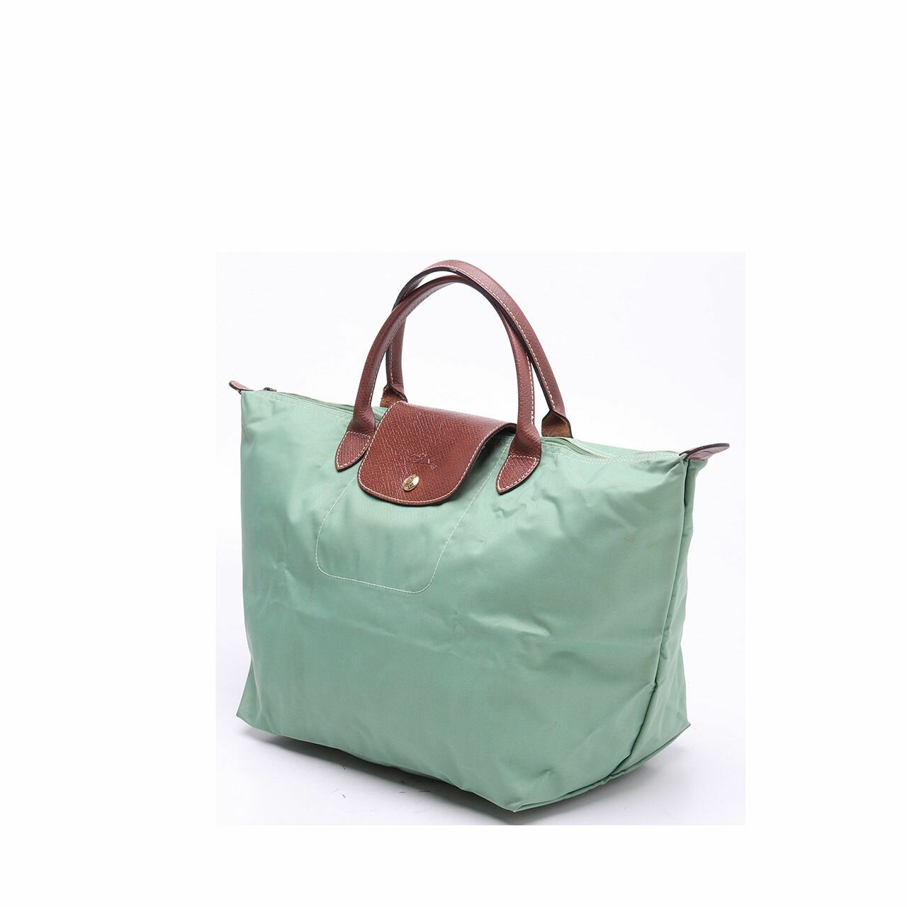 Longchamp Green Tote Bag