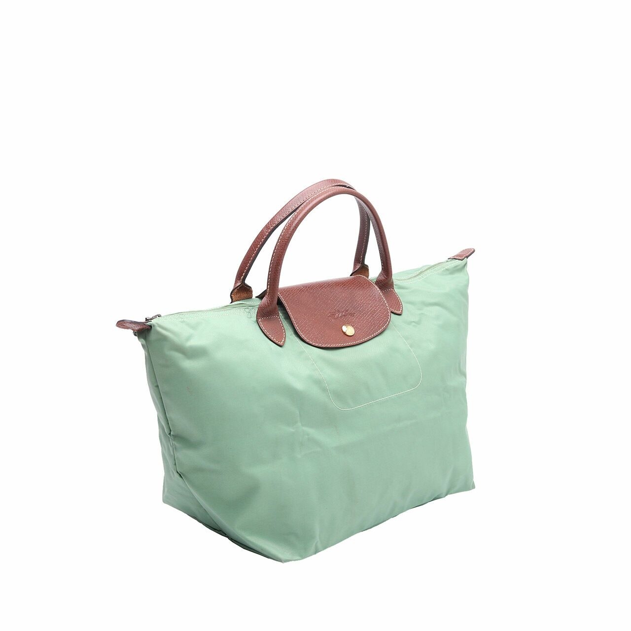 Longchamp Green Tote Bag