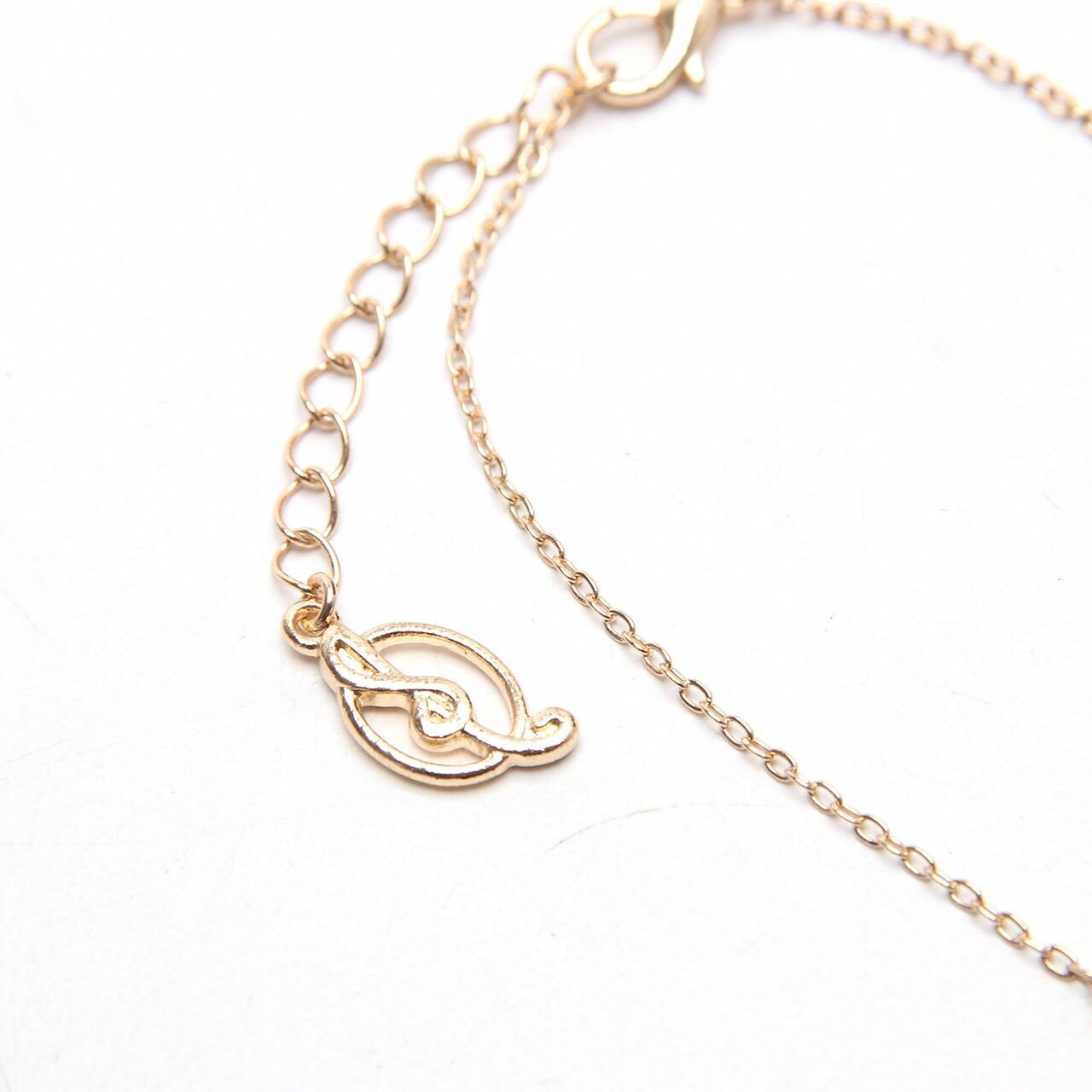 Stradivarius Gold Chains Bracelet