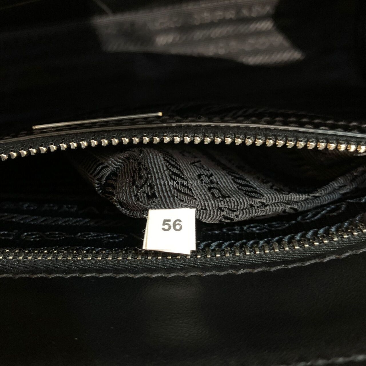 Prada Saffiano Pochette Black 2021 Clutch