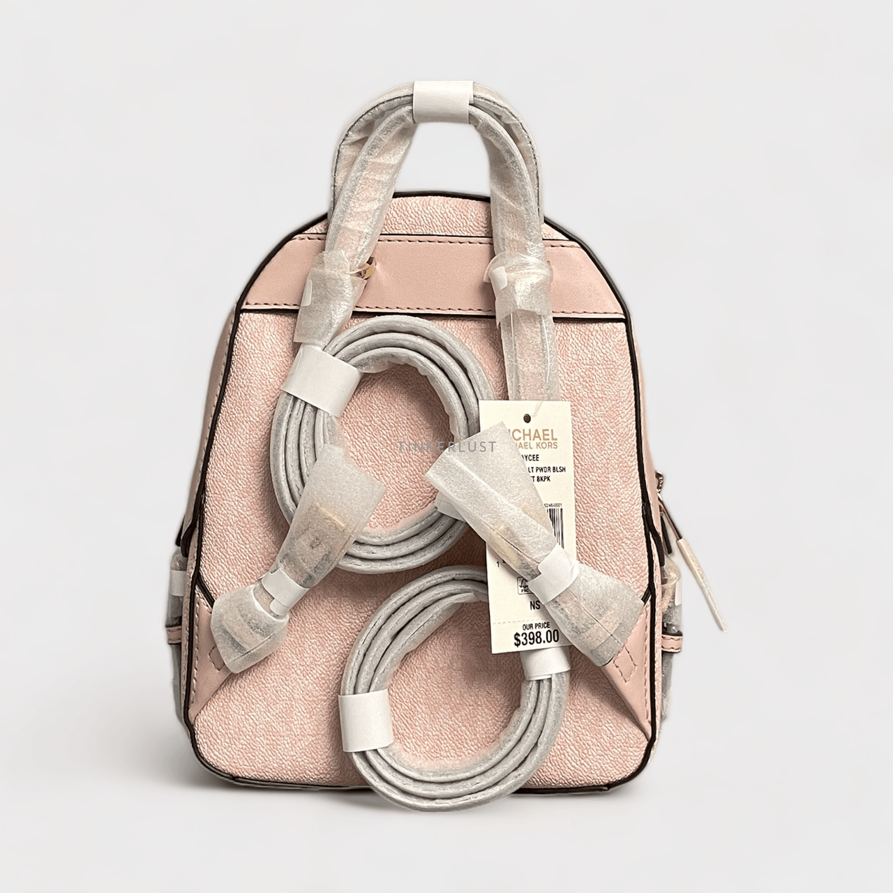 Michael Kors 35S3G8TB0V Jaycee Light Powder Blush XS Convertible Zip Pocket Backpack