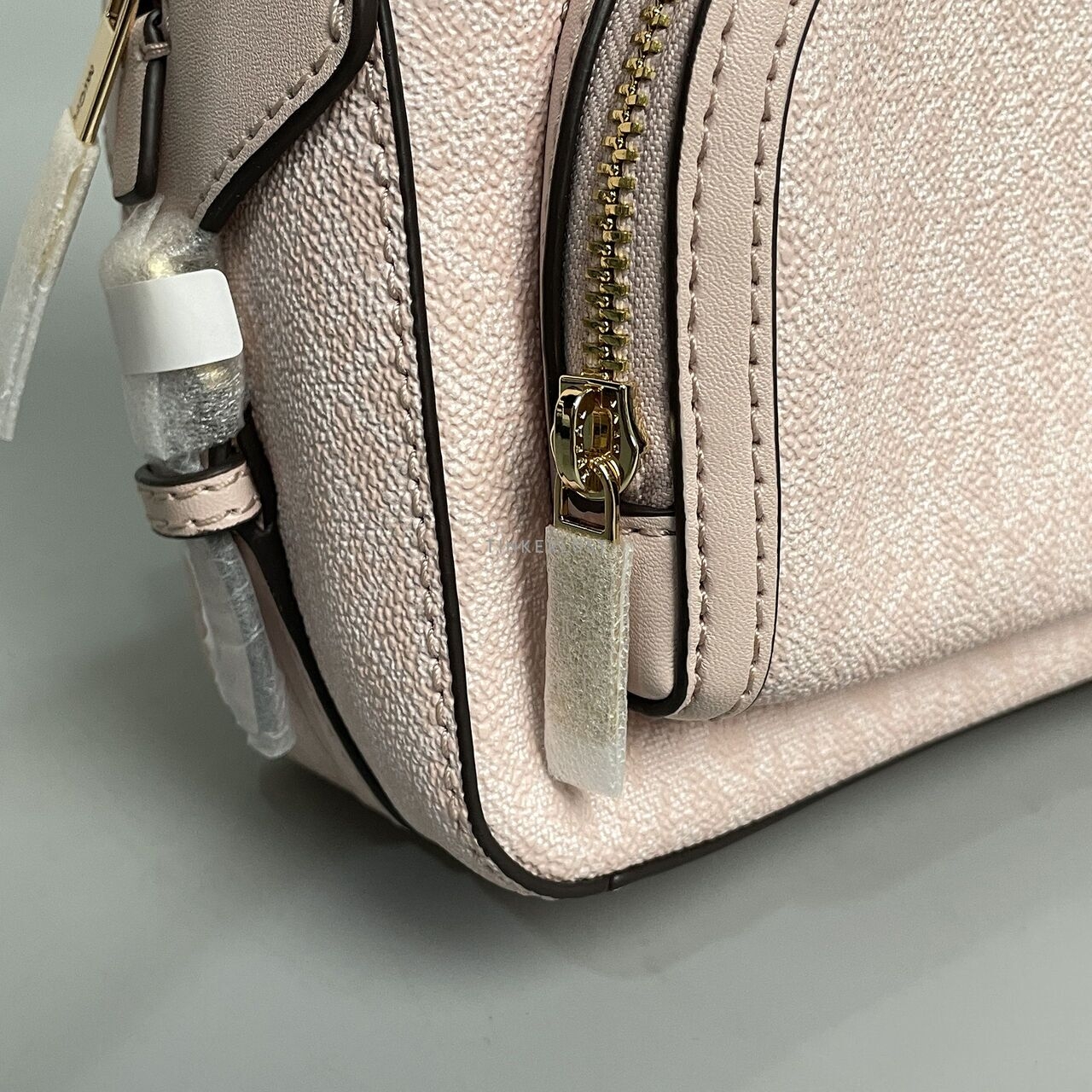 Michael Kors 35S3G8TB0V Jaycee Light Powder Blush XS Convertible Zip Pocket Backpack