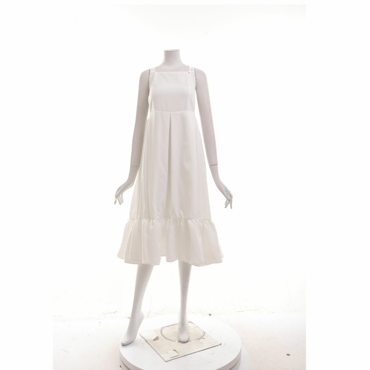 Private Collection White Midi Dress