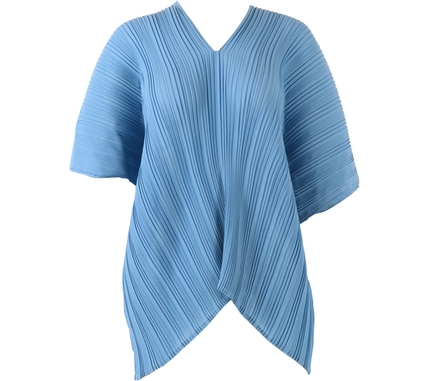 Shop At Velvet Blue Pleated Blouse