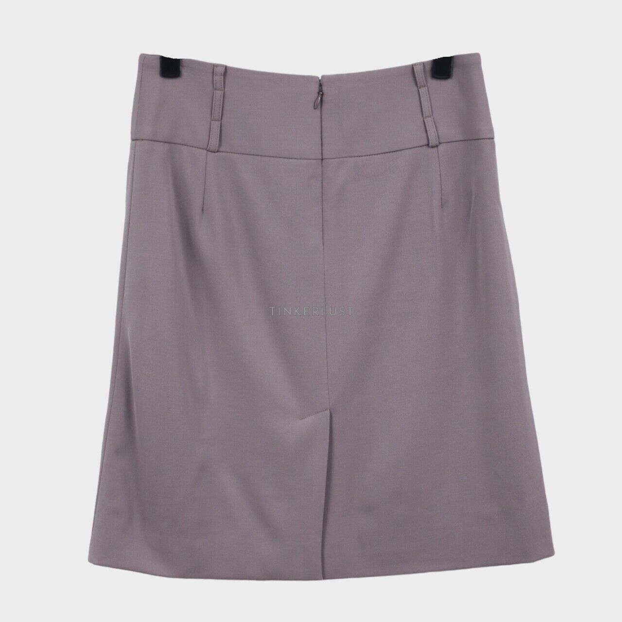 Dolce & Gabbana Grey Mini Skirt