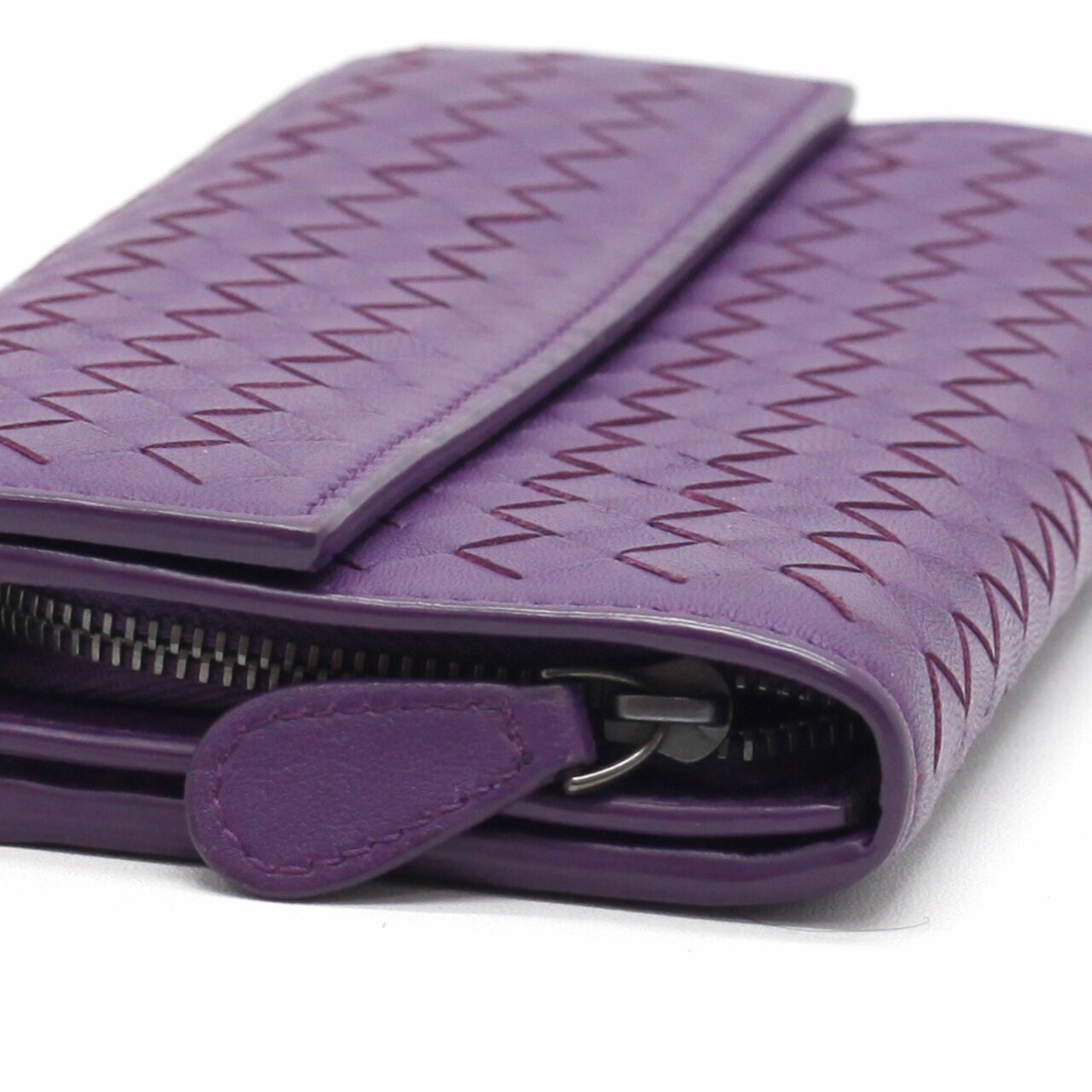 Bottega Veneta Purple Dompet