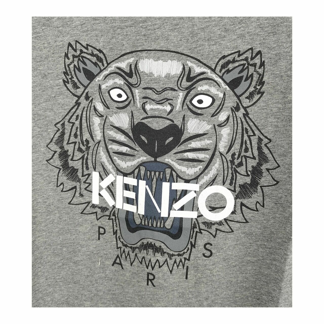 KENZO Tiger Women in Dove Grey T-shirt