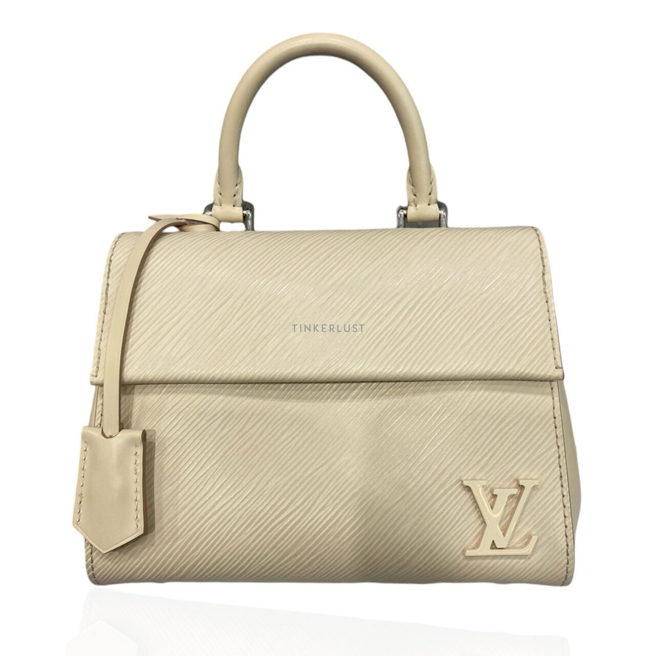 Louis Vuitton Clunny Mini Epi Leather White SHW Chip Satchel