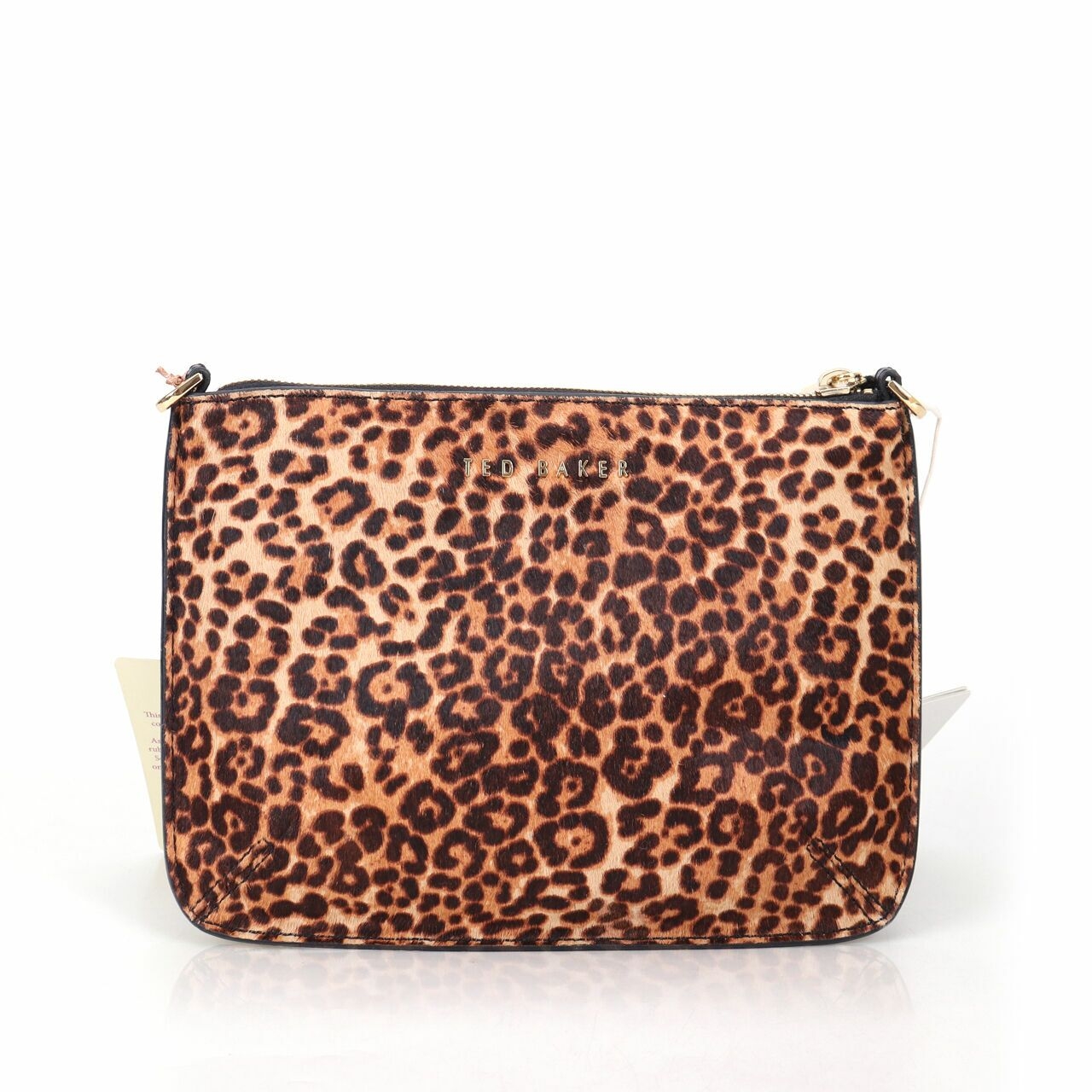 Ted Baker Brown & Black Leopard Shoulder Bag