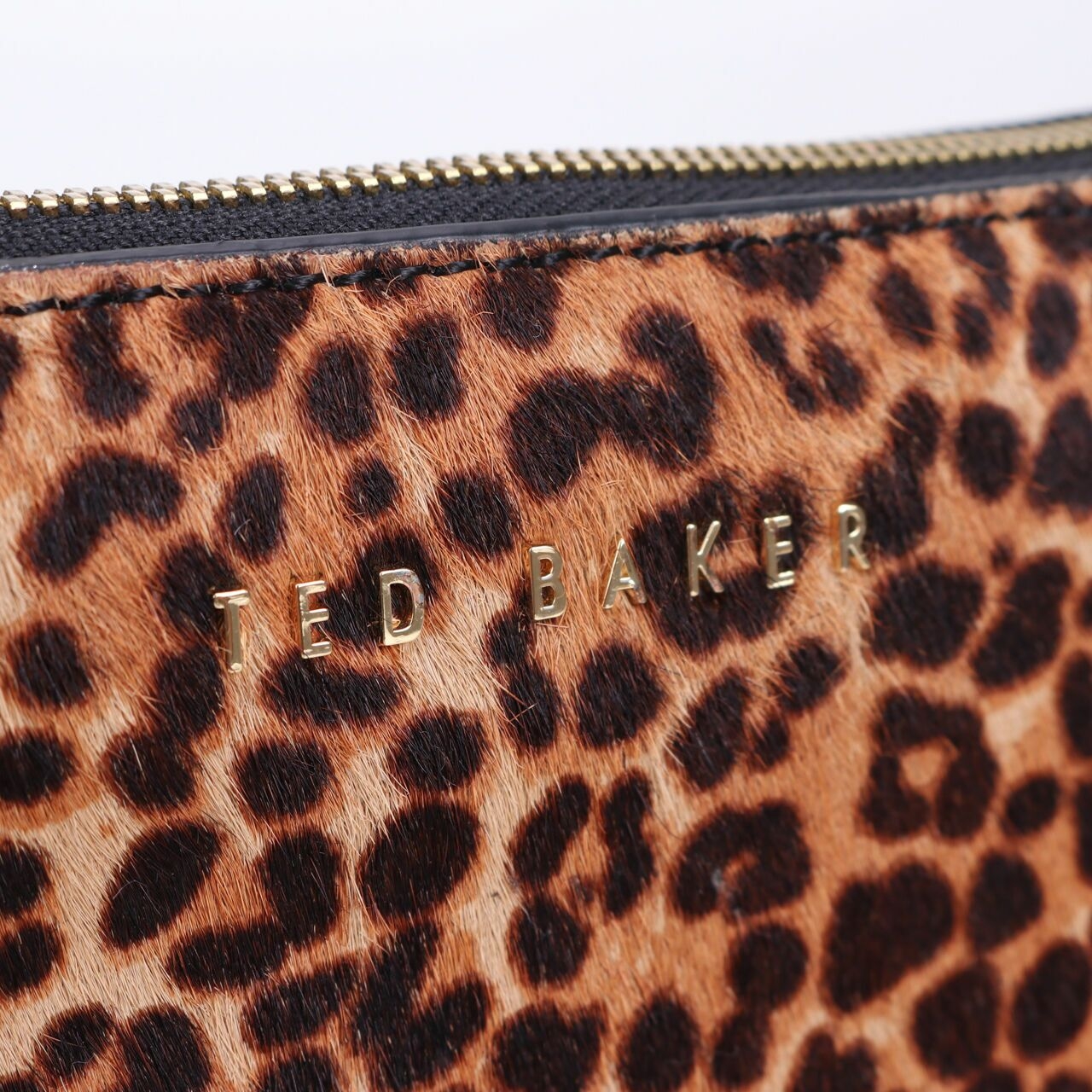 Ted Baker Brown & Black Leopard Shoulder Bag