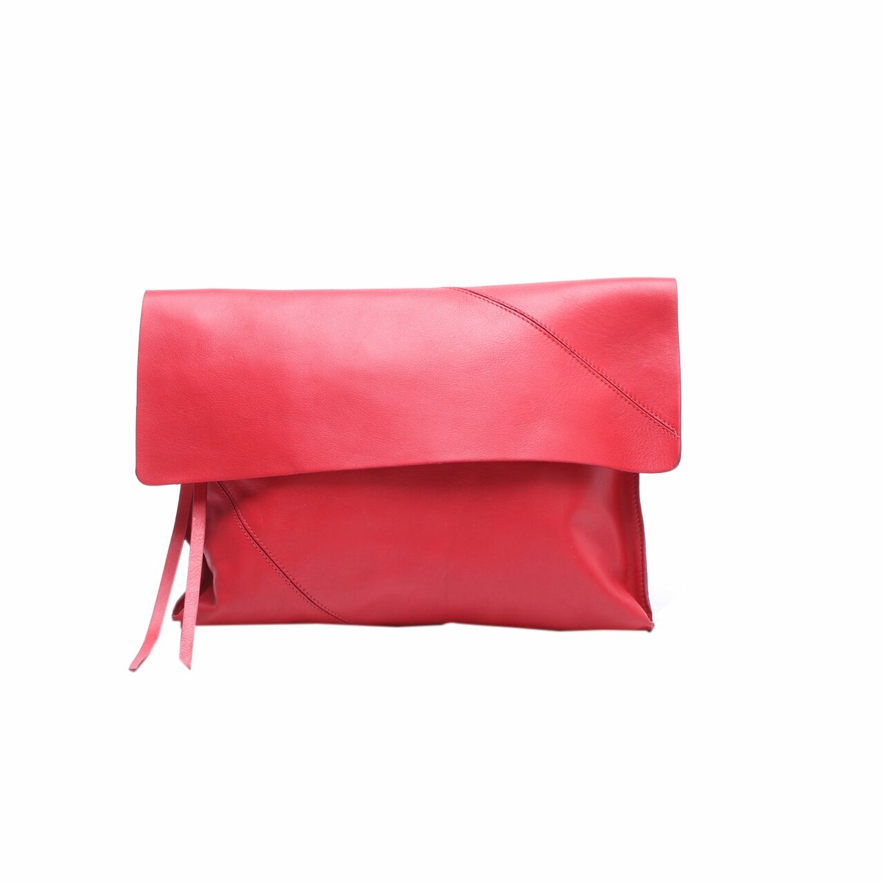 Mango Red Clutch