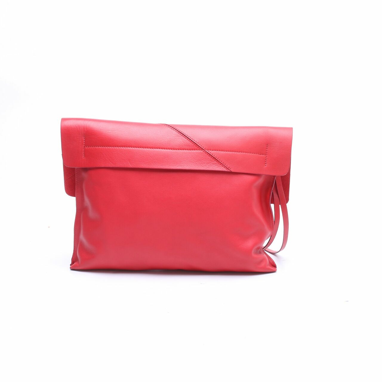 Mango Red Clutch