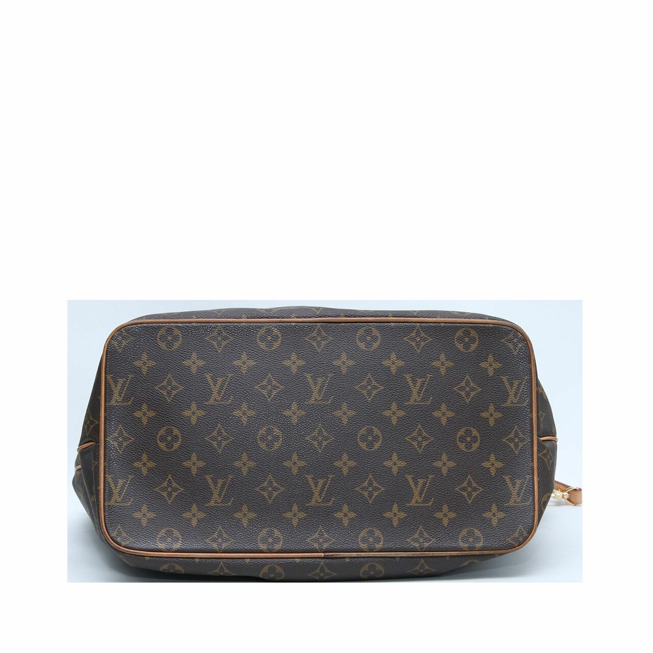 Louis Vuitton Belted Monogram Canvas Brown Satchel Bag