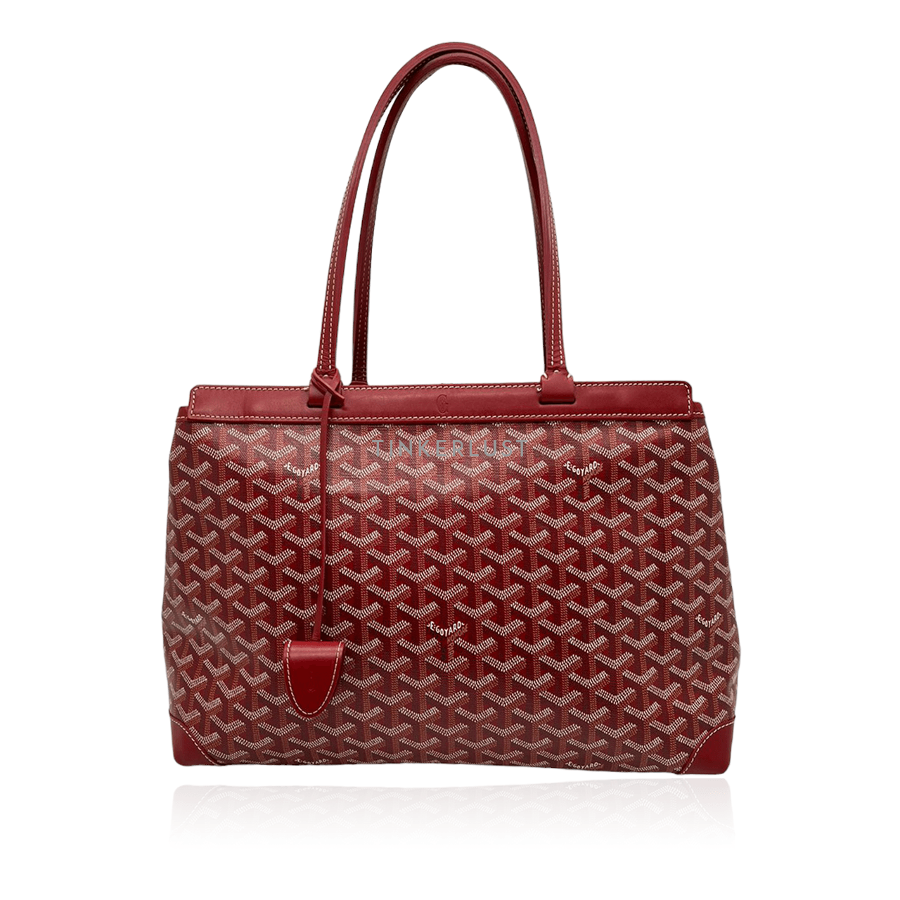 Goyard Bellechase PM Rouge 2018 Tote Bag