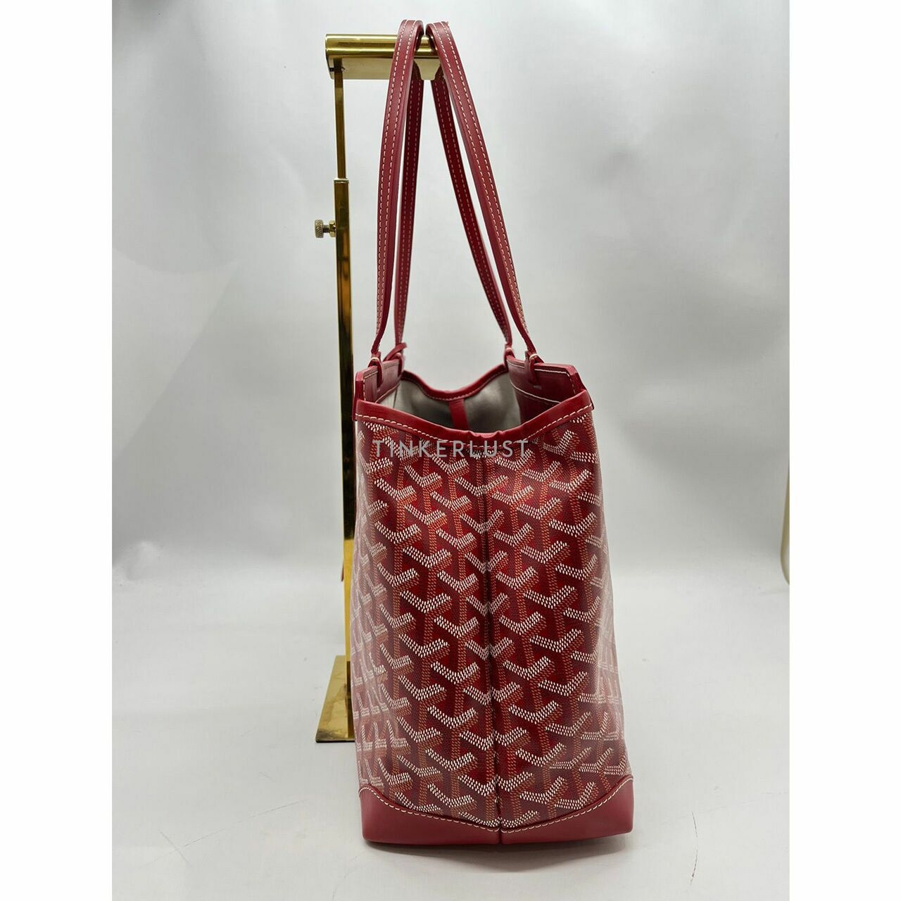 Goyard Bellechase PM Rouge 2018 Tote Bag