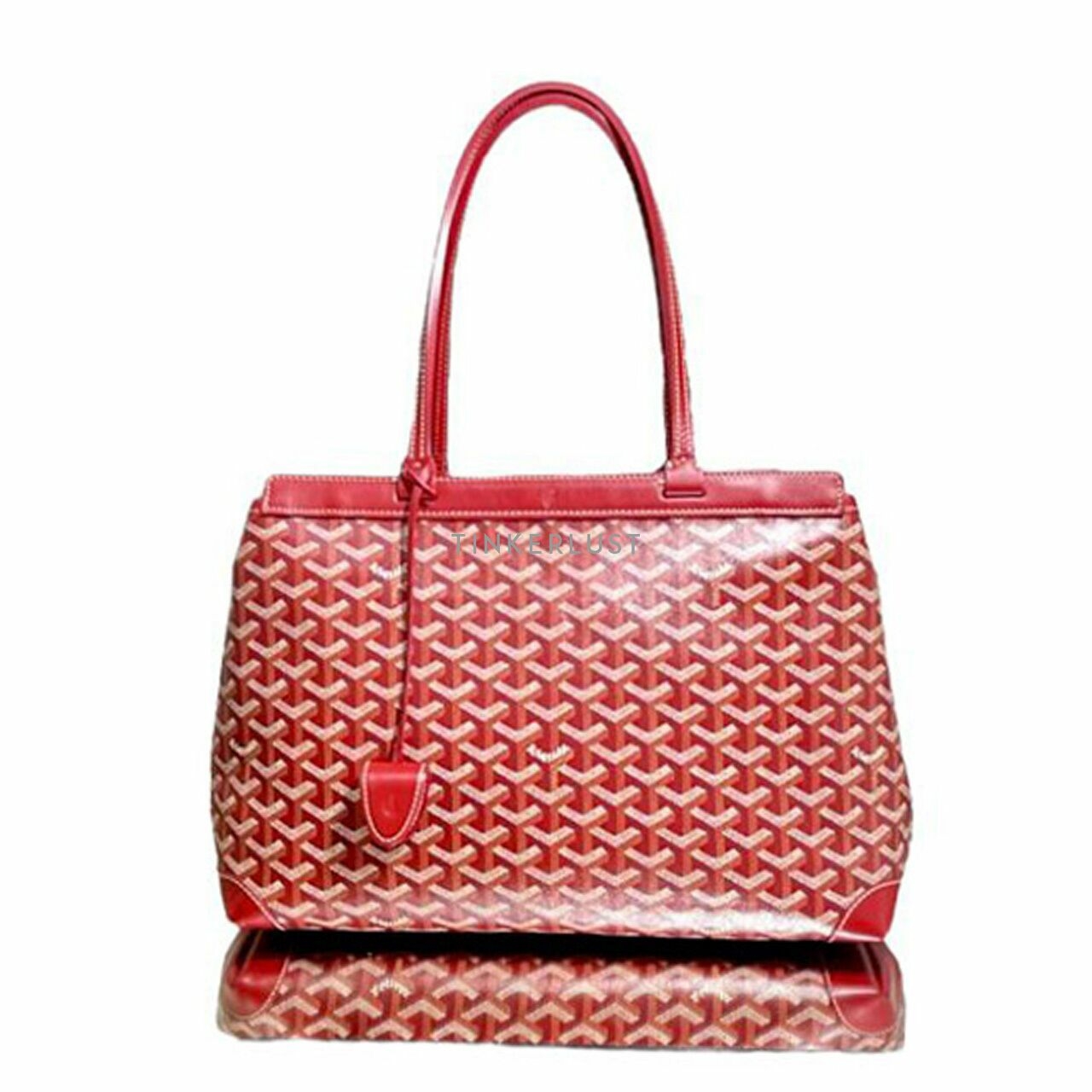 Goyard Bellechase PM Rouge 2018 Tote Bag