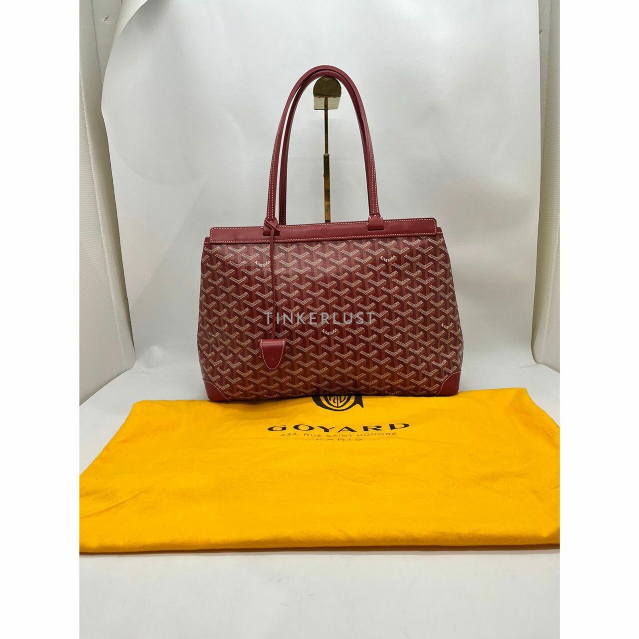 Goyard Bellechase PM Rouge 2018 Tote Bag