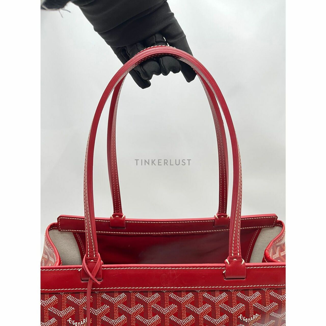 Goyard Bellechase PM Rouge 2018 Tote Bag