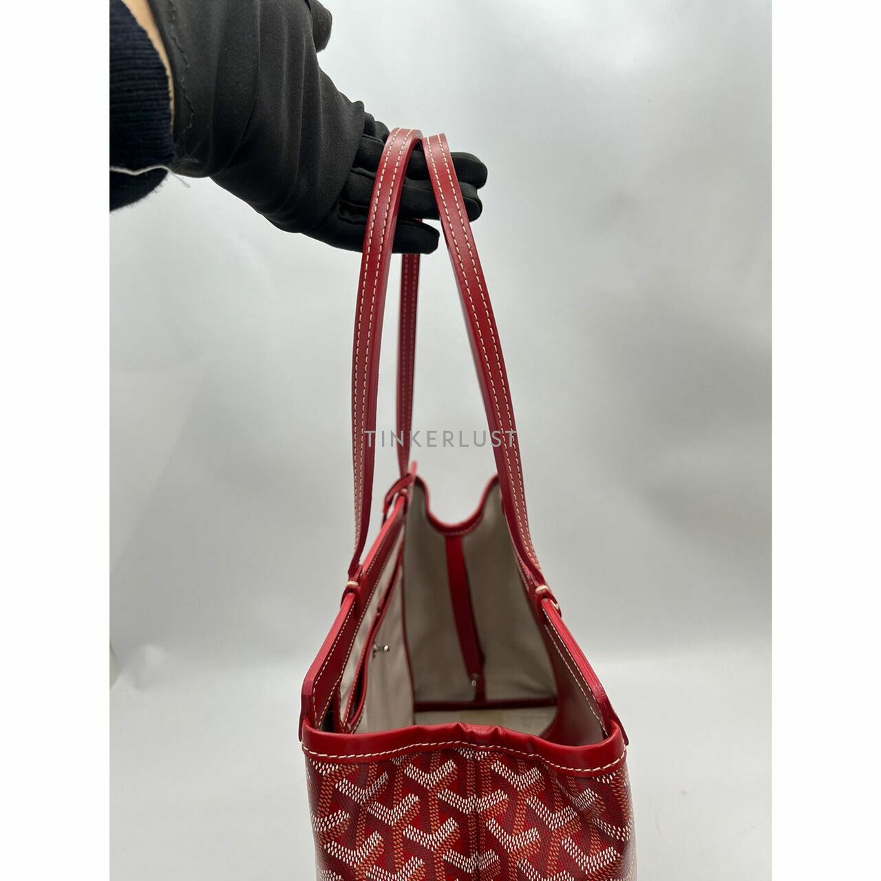 Goyard Bellechase PM Rouge 2018 Tote Bag