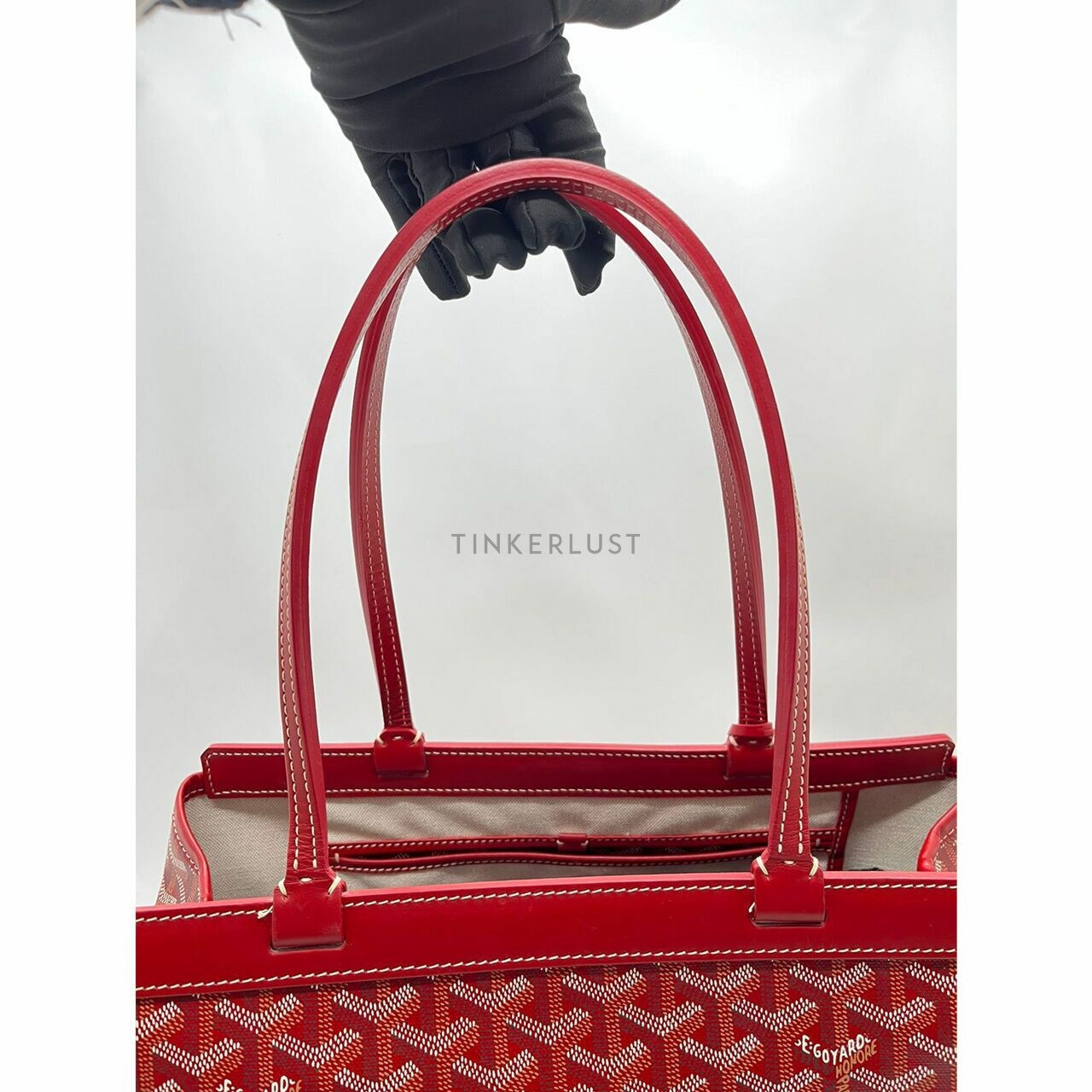 Goyard Bellechase PM Rouge 2018 Tote Bag