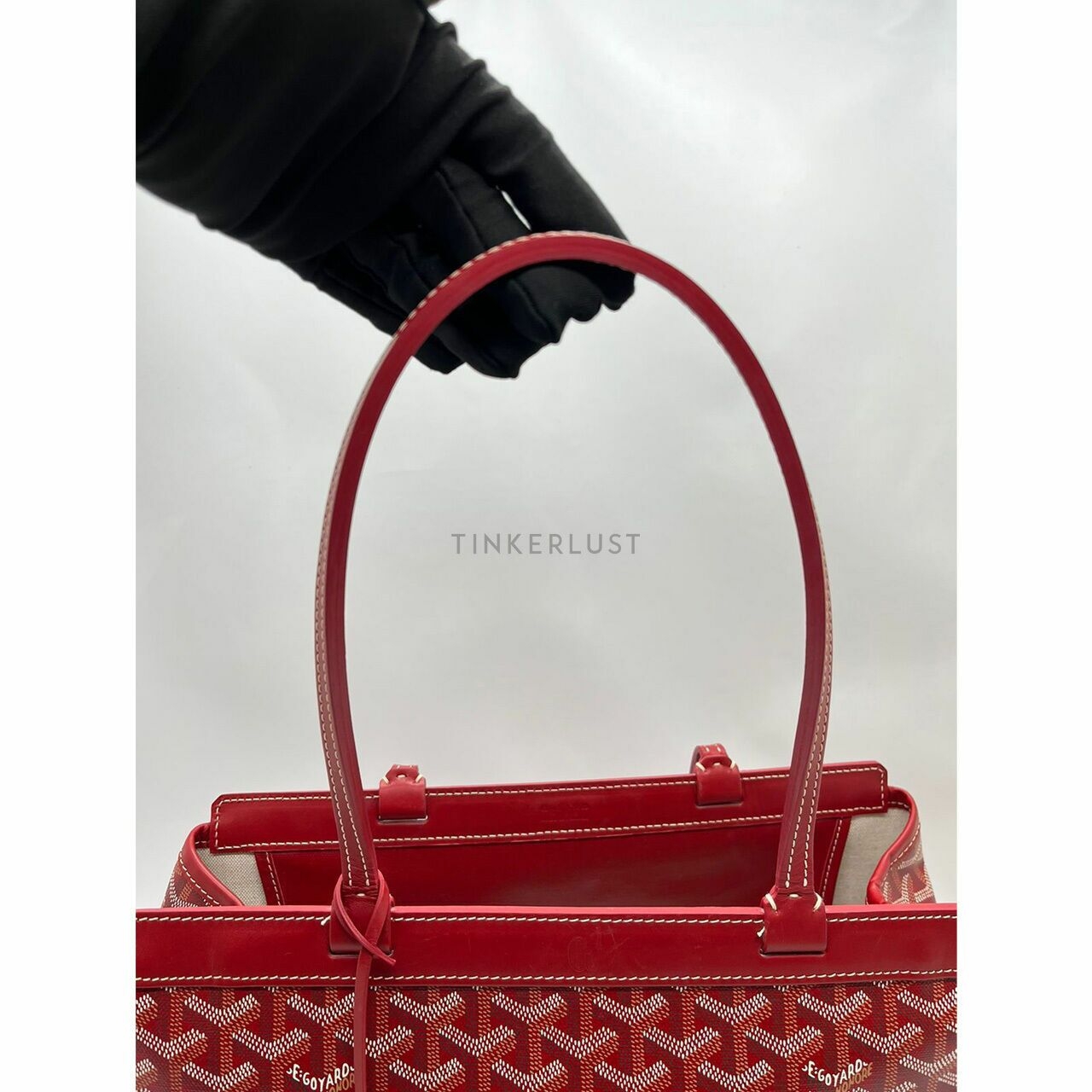 Goyard Bellechase PM Rouge 2018 Tote Bag