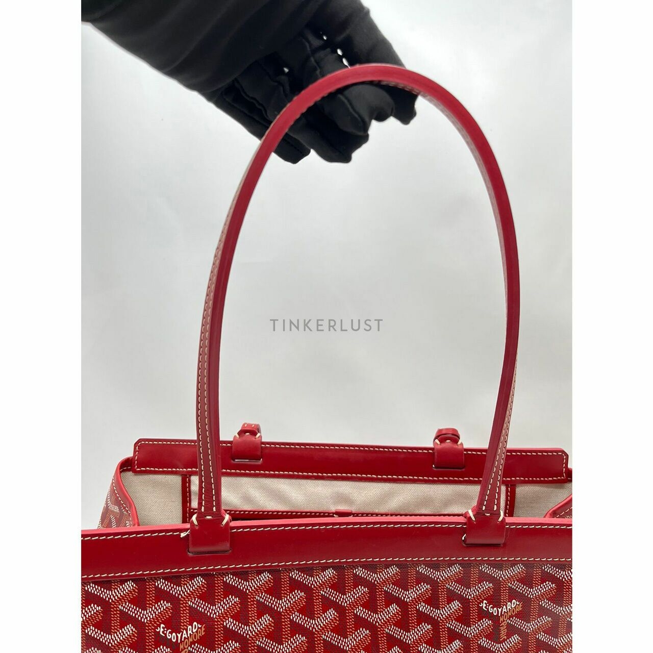 Goyard Bellechase PM Rouge 2018 Tote Bag