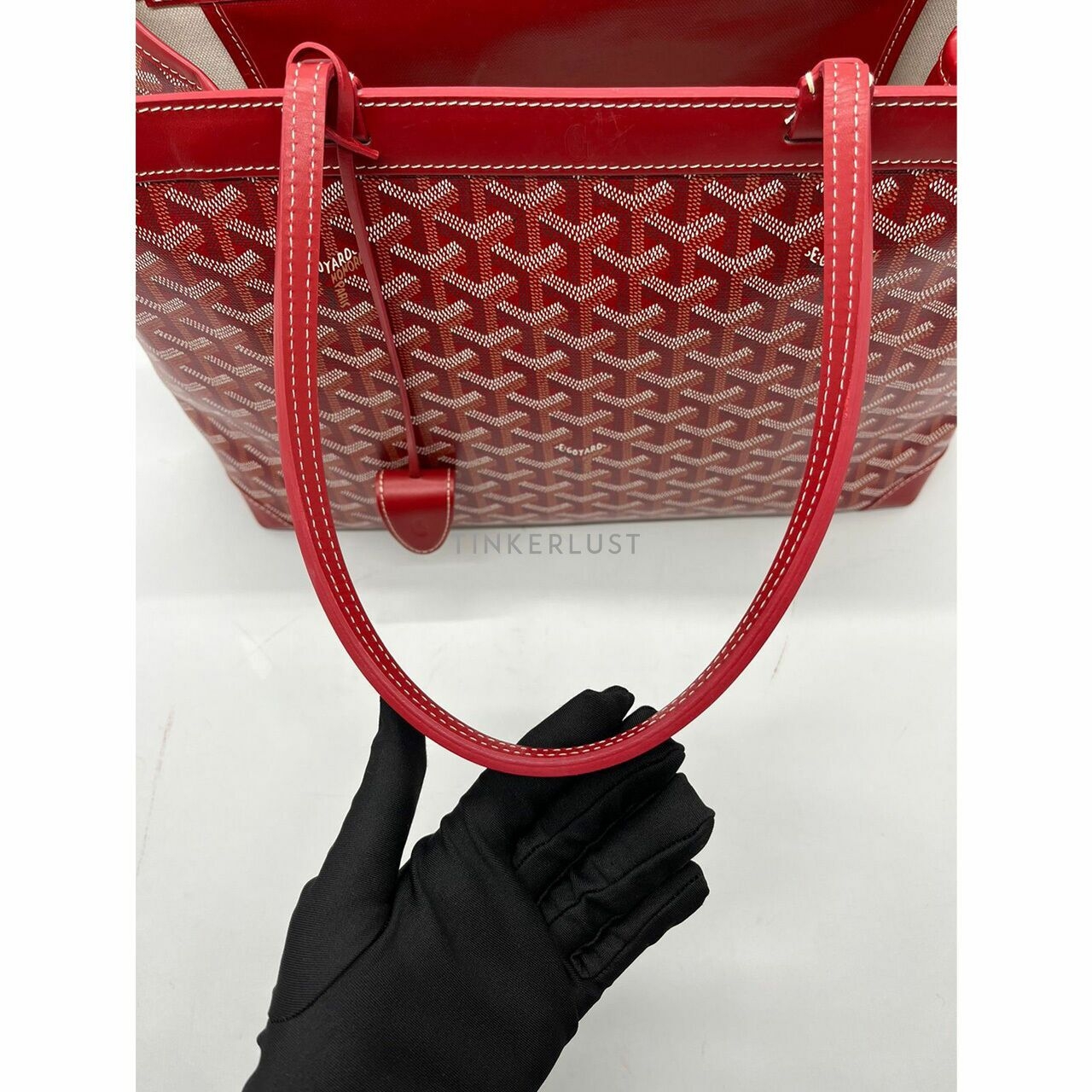 Goyard Bellechase PM Rouge 2018 Tote Bag