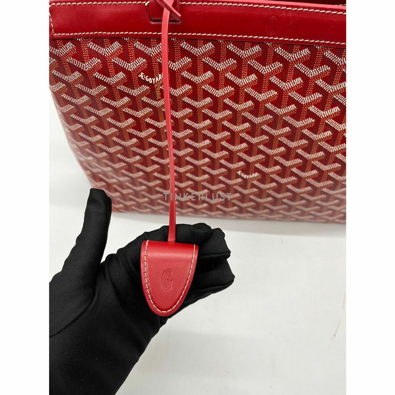 Goyard Bellechase PM Rouge 2018 Tote Bag